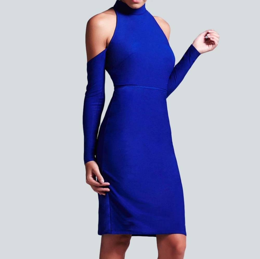 New! McDougal Cold Shoulder Dress